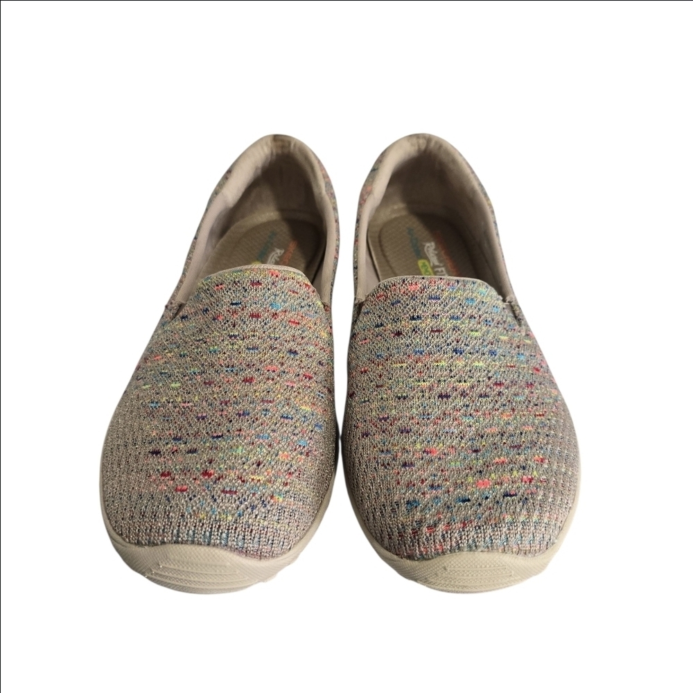 Skechers Relaxed Fit Reggae Fest Wicker Slip-On Size 8 - Picture 2 of 13